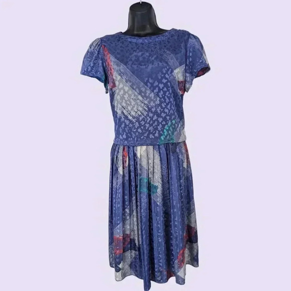 Vintage Jo Hanna York Dress - Picture 1 of 8